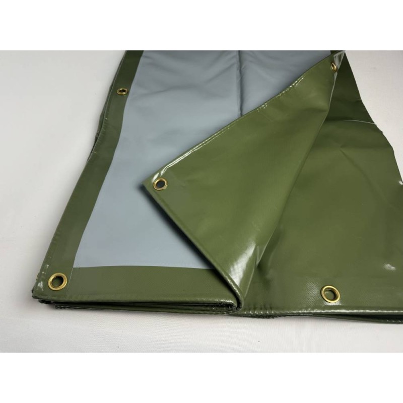 plachta s oky, MIKEL, PVC 550g/1m²