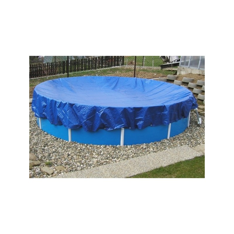 Mikel Krycí plachta na bazén, modrá